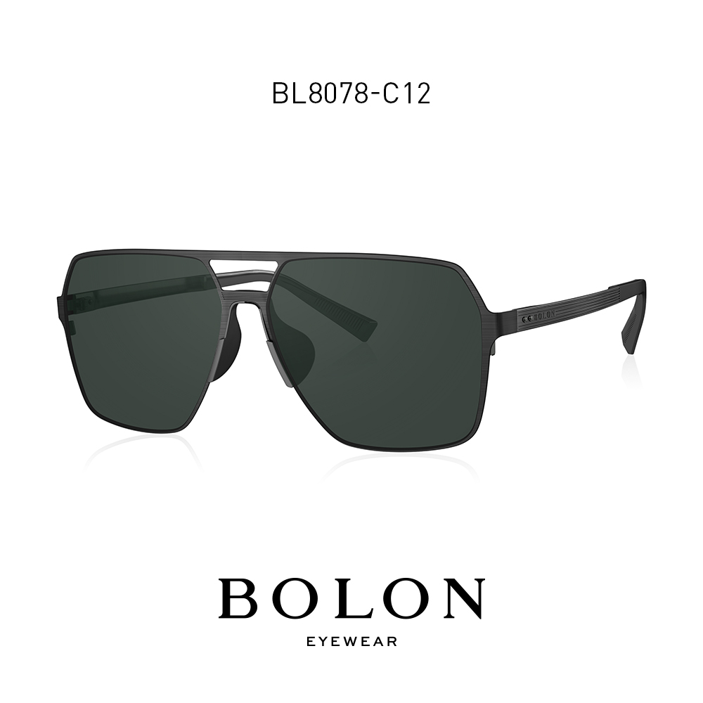 BOLON暴龍眼鏡2021新品偏光太陽鏡質感鋁鎂男士金屬墨鏡BL8078