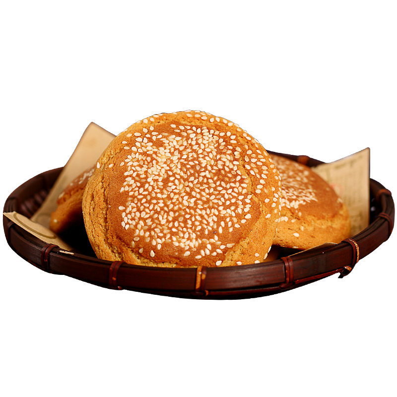 榮欣堂太谷餅700g原味早餐面包傳統小吃零食糕點點心