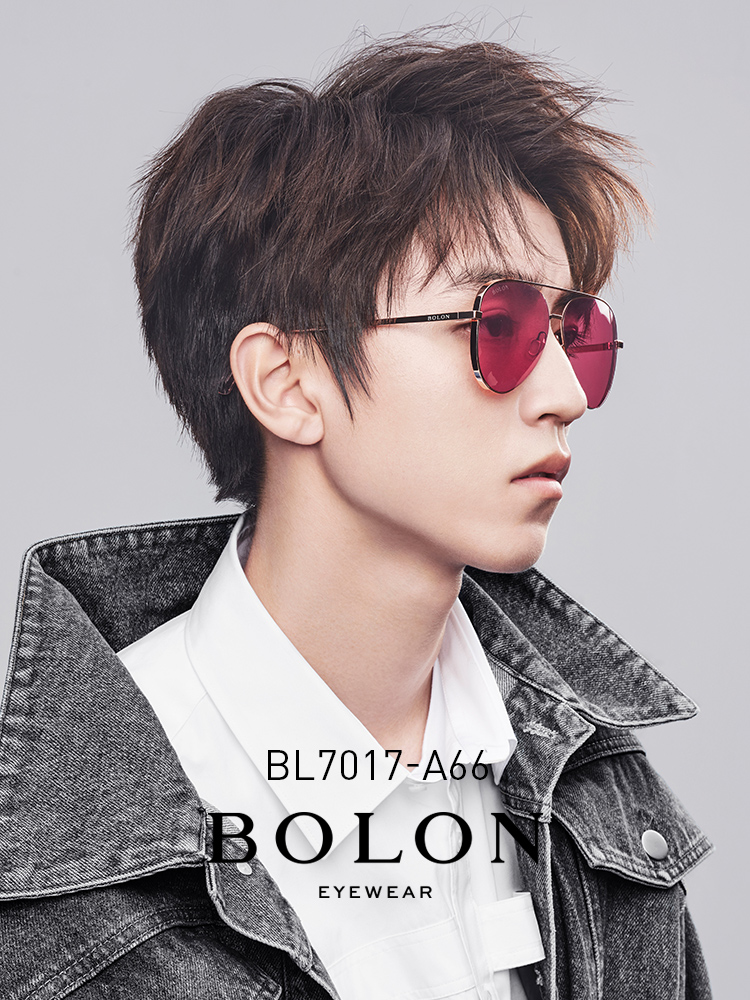 BOLON暴龍眼鏡飛行員墨鏡男潮王俊凱同款太陽鏡BL7017