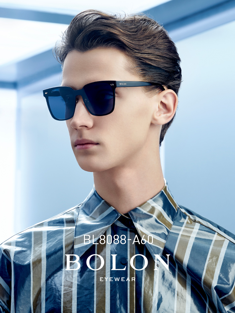BOLON暴龍眼鏡男士太陽鏡質感板材框墨鏡潮BL8088