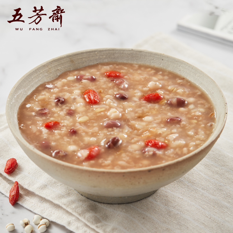 五芳齋紅豆薏米速食粥禮盒裝即食粥