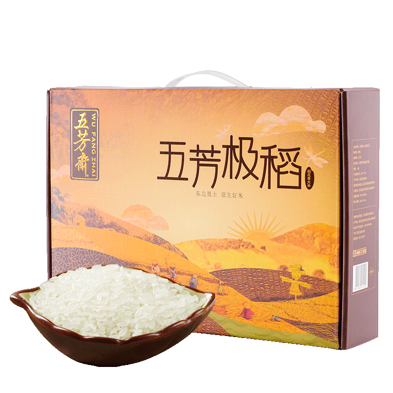 五芳齋東北大米 稻花香 袋裝新米