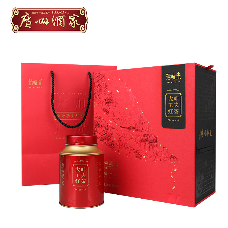 廣州酒家 大葉工夫紅茶禮盒濃香型
