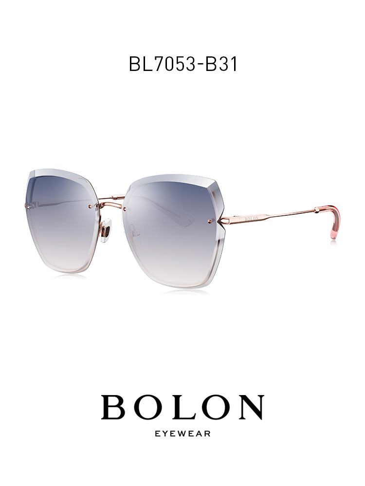 BOLON暴龍新款時尚墨鏡蝶形眼鏡女潮流個性太陽眼鏡BL7053