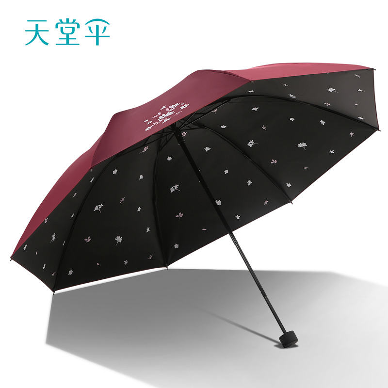 天堂傘太陽傘夏防曬防紫外線森系復古遮陽傘