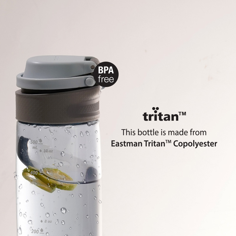 樂扣樂扣運動水杯女tritan塑料便攜户外健身杯子大容量水壺學生男