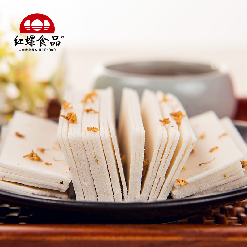 雲片糕北京特產零食大禮包紅螺食品500g傳統糕點美食特色小吃點心