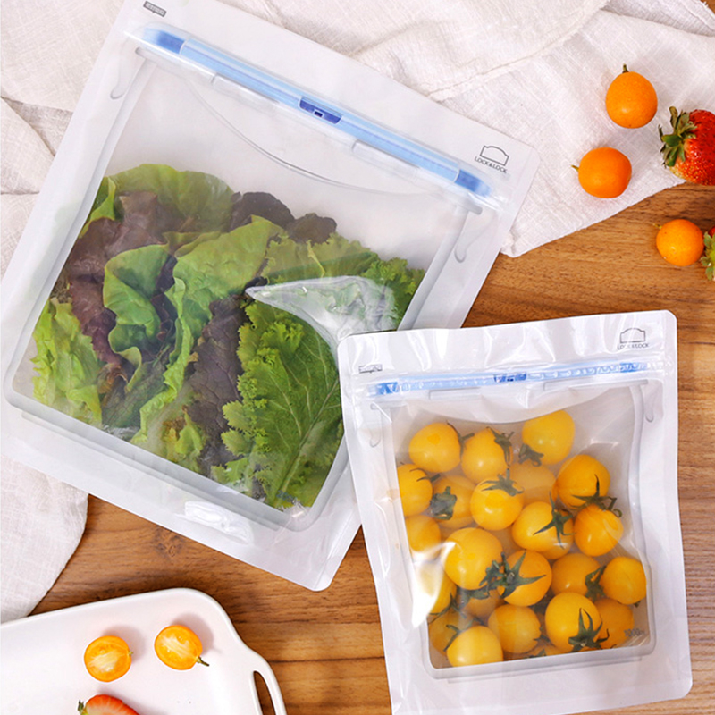 樂扣樂扣保鮮袋食品密封袋家用冰箱收納冷凍專用環保加厚大中小號