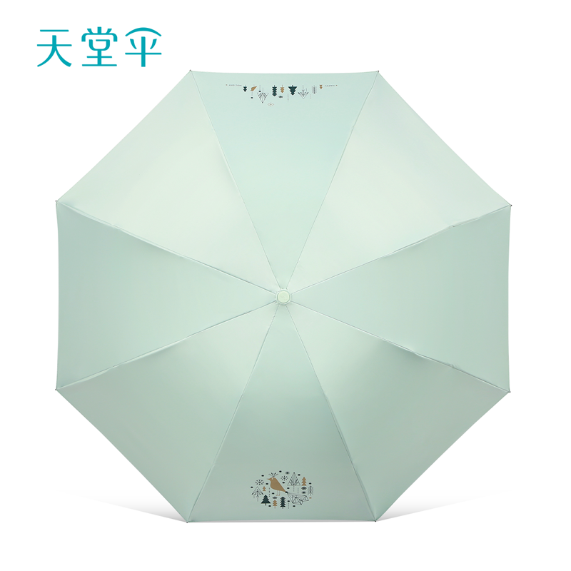 新品天堂傘太陽傘小清新學生黑膠