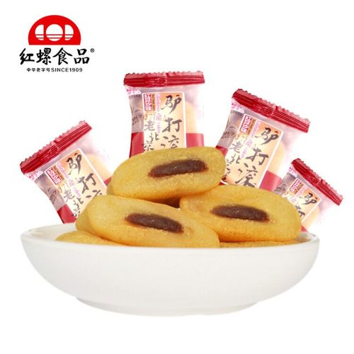 驢打滾北京特產年貨禮盒400g紅螺食品傳統糕點零食小吃大禮包點心