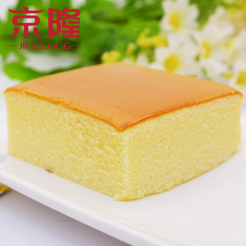 北京特產京隆純蛋糕120克美味烘培早餐糕點手撕面包零食點心小吃