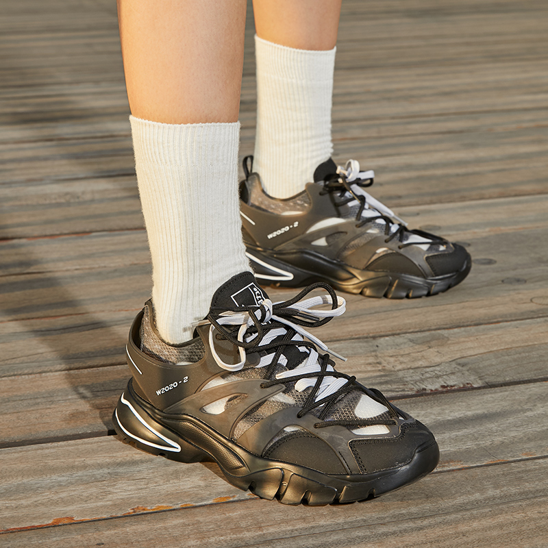 回力透氣網面休閒老爹鞋貔貅系列二代