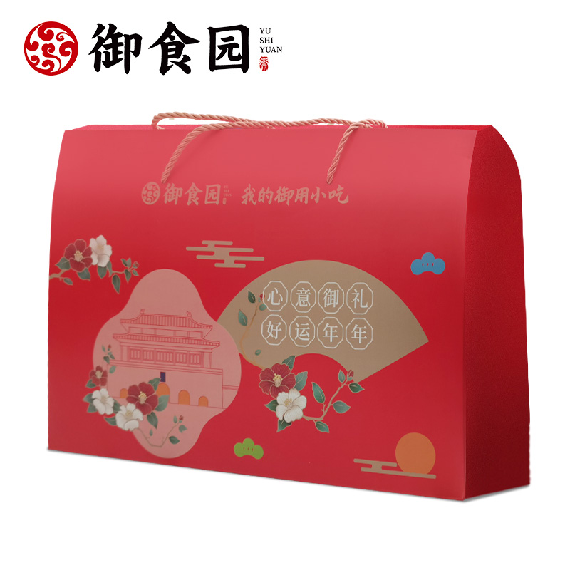 御食園週年零食組合1848g老北京特產小吃盒裝京美味食品休閒辦公