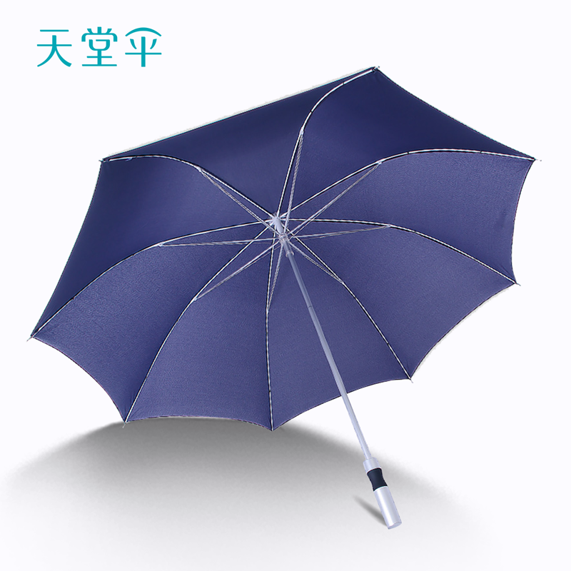 天堂傘長桿直柄半自動雨傘加大加固加厚