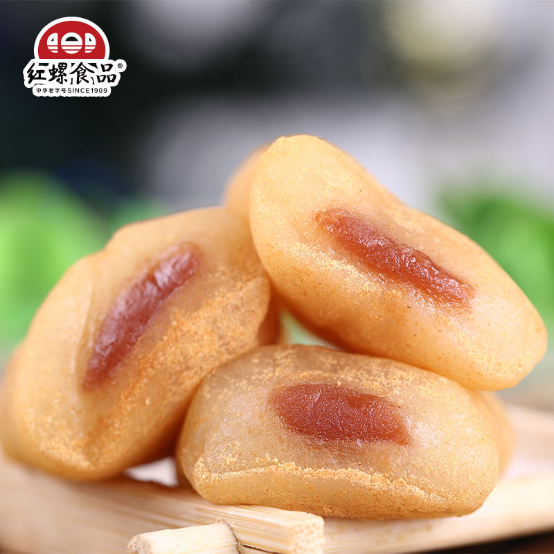 北京特產年貨零食小食甜記大禮包京八件1000g紅螺食品傳統糕點心