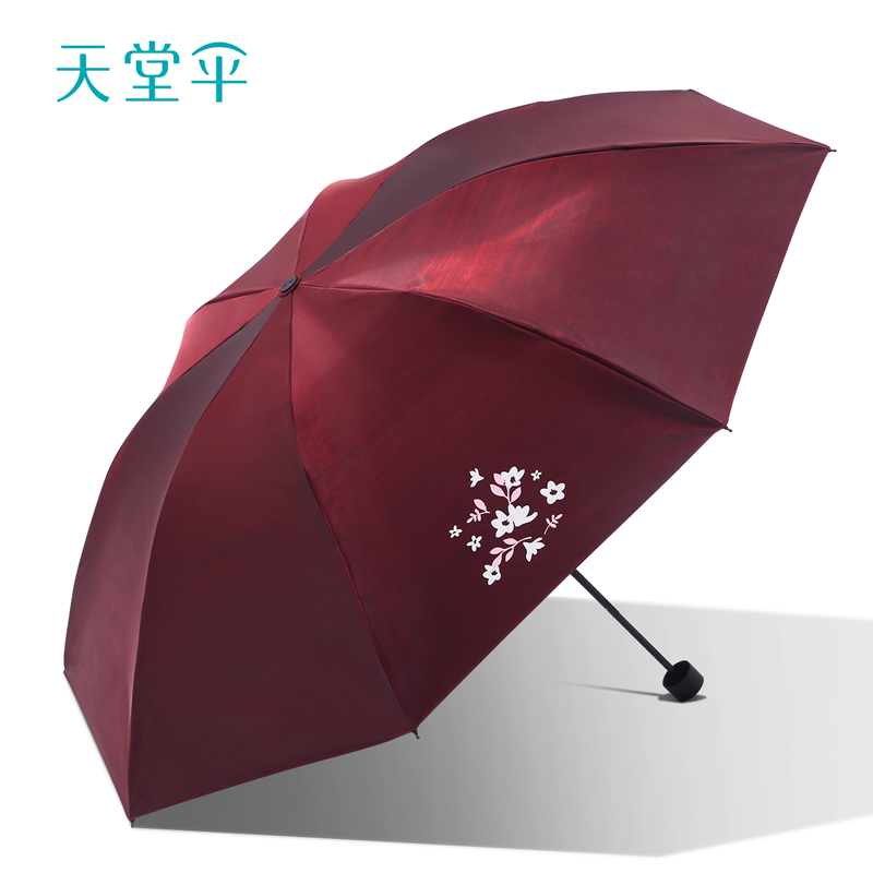 天堂傘太陽傘夏防曬防紫外線森系復古遮陽傘