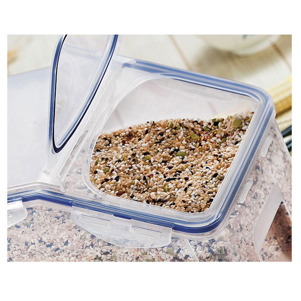 樂扣樂扣 塑料米桶保鮮盒家用透明食品收納盒大號容量 12L HPL510