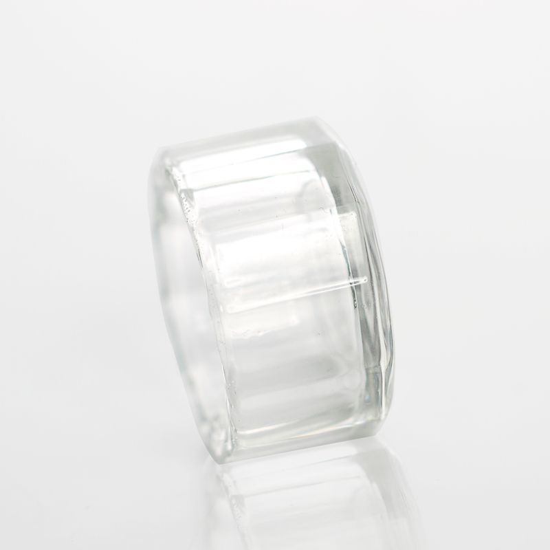 KaSi美甲水晶杯帶蓋透明杯清潔液裝卸甲水透明玻璃杯調和專用工具