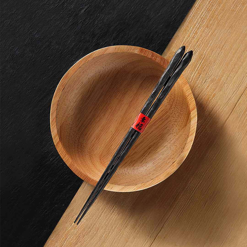 小米有品 一悟一什筷子耐用無漆和風筷六雙裝