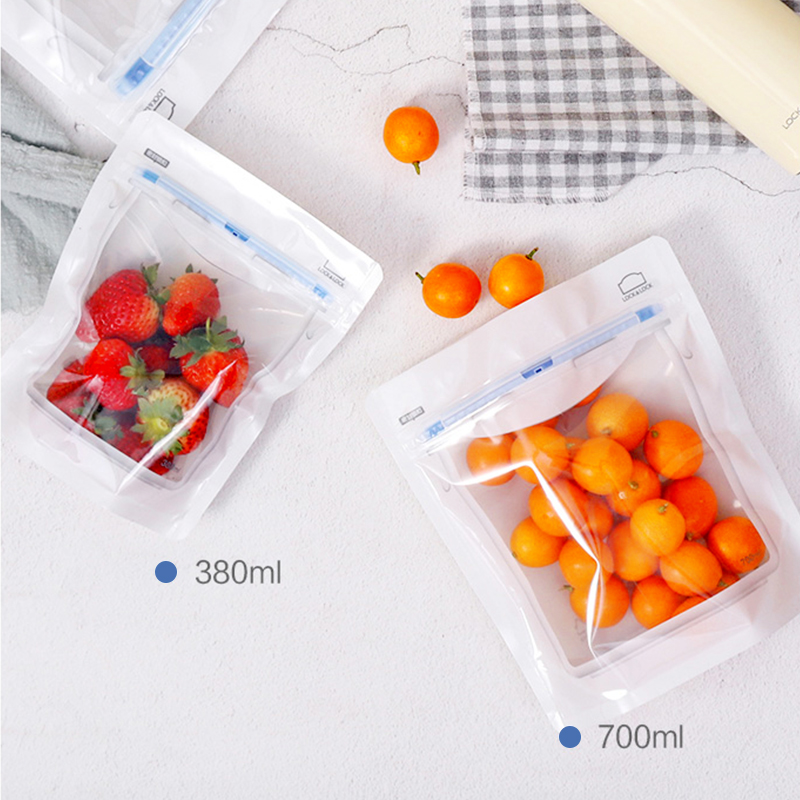 樂扣樂扣保鮮袋食品密封袋家用冰箱收納冷凍專用環保加厚大中小號