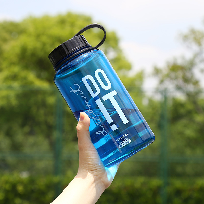 樂扣樂扣 Tritan塑料運動水杯夏季創意户外大容量1000ml ABF610HP