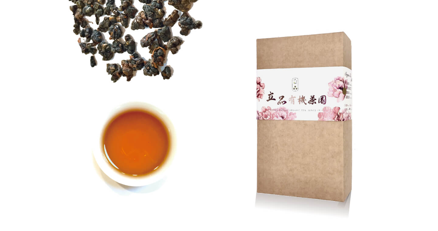 立品有機茶園 - 有機紅烏龍茶 200g 自然熟果香韻味無香料 烏龍茶全發酵製作