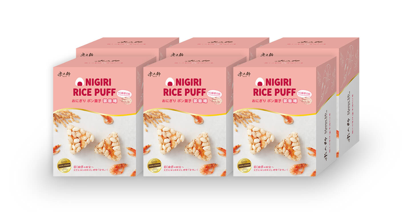米大師 - 御飯糰米果-XO醬櫻花蝦×6盒
