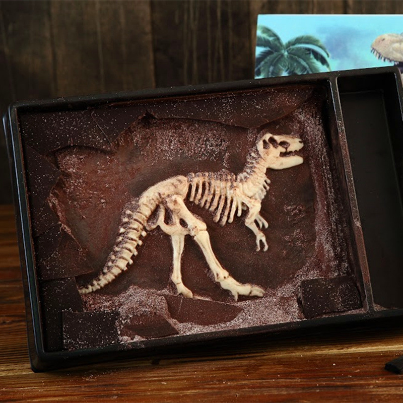 木匠手作網紅考古恐龍巧克力禮盒裝