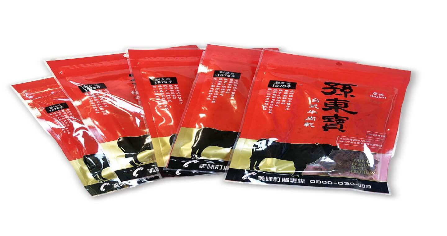 孫東寶-台式牛排教父 - 牛肉乾辣味5入組- 源自台灣最大連鎖牛排館