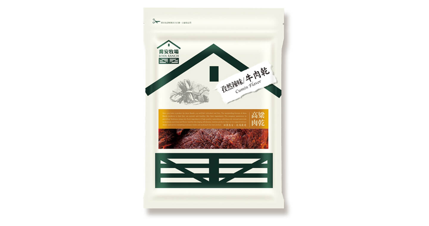 喬安牧場 - 孜然辣味牛肉乾(180g) x 3包