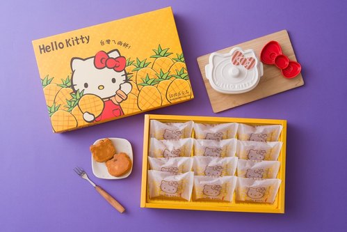 紅櫻花 - Hello Kitty 造型鳳梨酥(12入) x 3盒