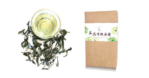 立品有機茶園 - 有機純淨綠茶 100g 健康兒茶素 溫和不傷胃 （有機轉型期）