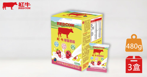 紅牛 - 草莓奶粉隨手包 3盒