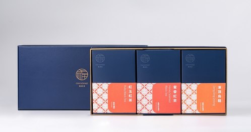 福葉茶 - 嚴選禮盒 - 蜜香紅茶/紅玉紅茶/凍頂烏龍