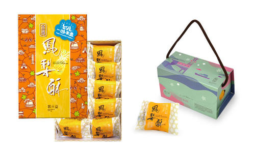 郭元益 - 金獎鳳梨酥組盒(金獎鳳梨酥+100%純鳳梨酥各2盒)