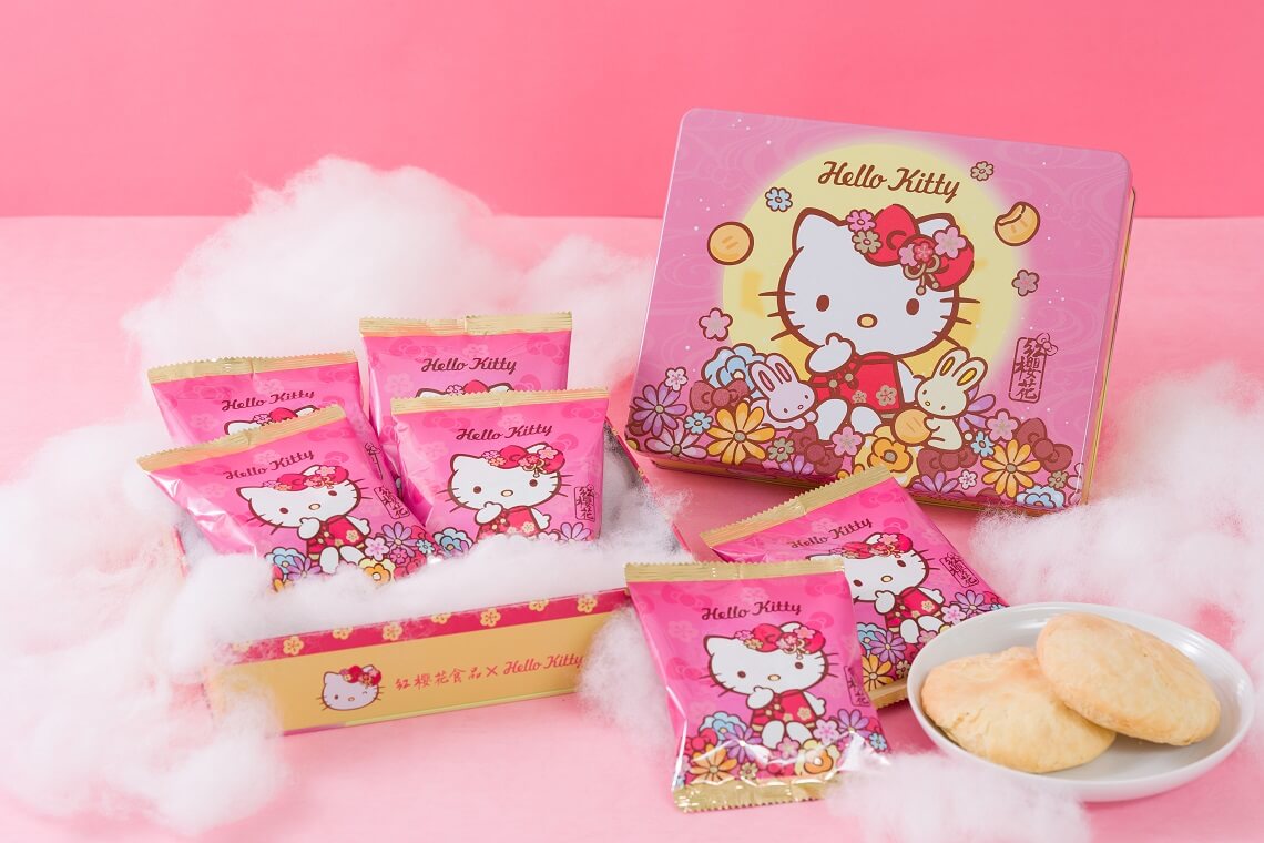 紅櫻花 - Hello Kitty 太陽餅禮盒(6入/盒)X3盒
