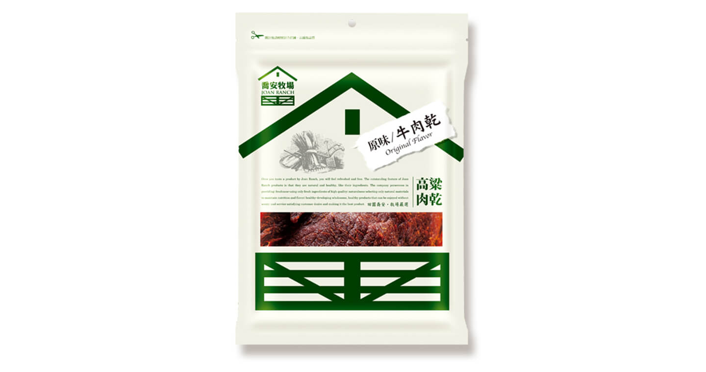 喬安牧場 - 原味牛肉乾(180g) x 3包