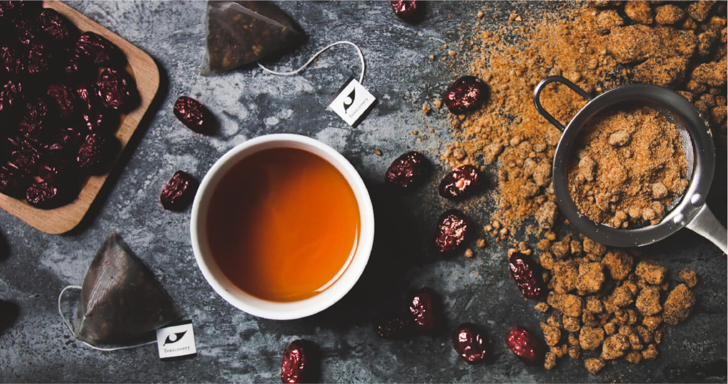 發現茶 - 【1+1+1唯一天然蘋果 古法組】熱泡立體茶包-蘋果棗米紅三拼組