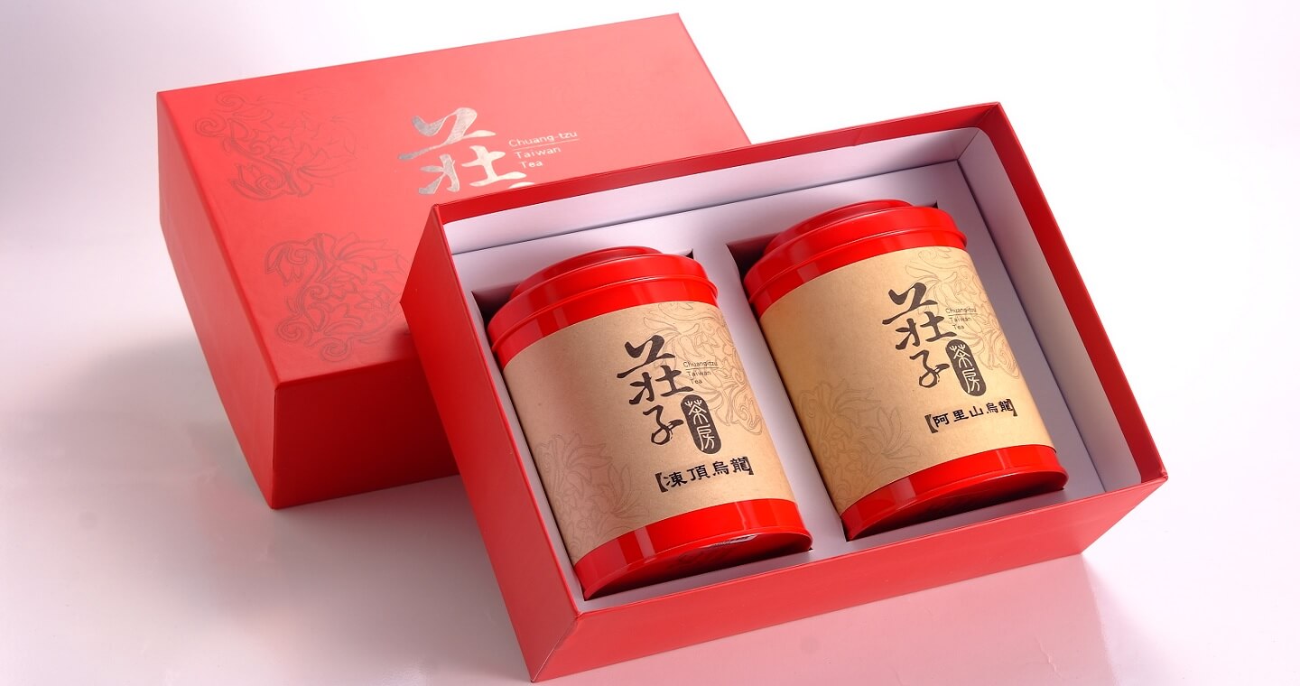 莊子茶房 - 禮盒組 蜜香烏龍(150g)+阿里山烏龍(150g)