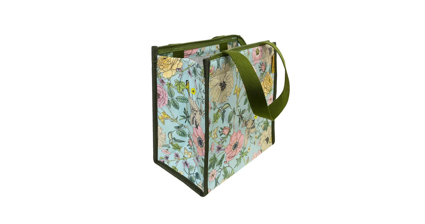 SunnyBag - 花與鳥-直式方形保冷袋