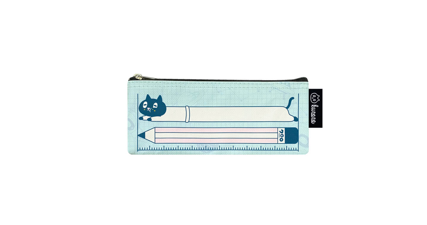 SunnyBag - Kuroro筆袋-不可思議的貓科學款 (兩件組)