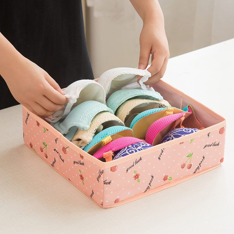 加高抽屜式襪子收納盒 家用布藝盒子牛津布整理箱