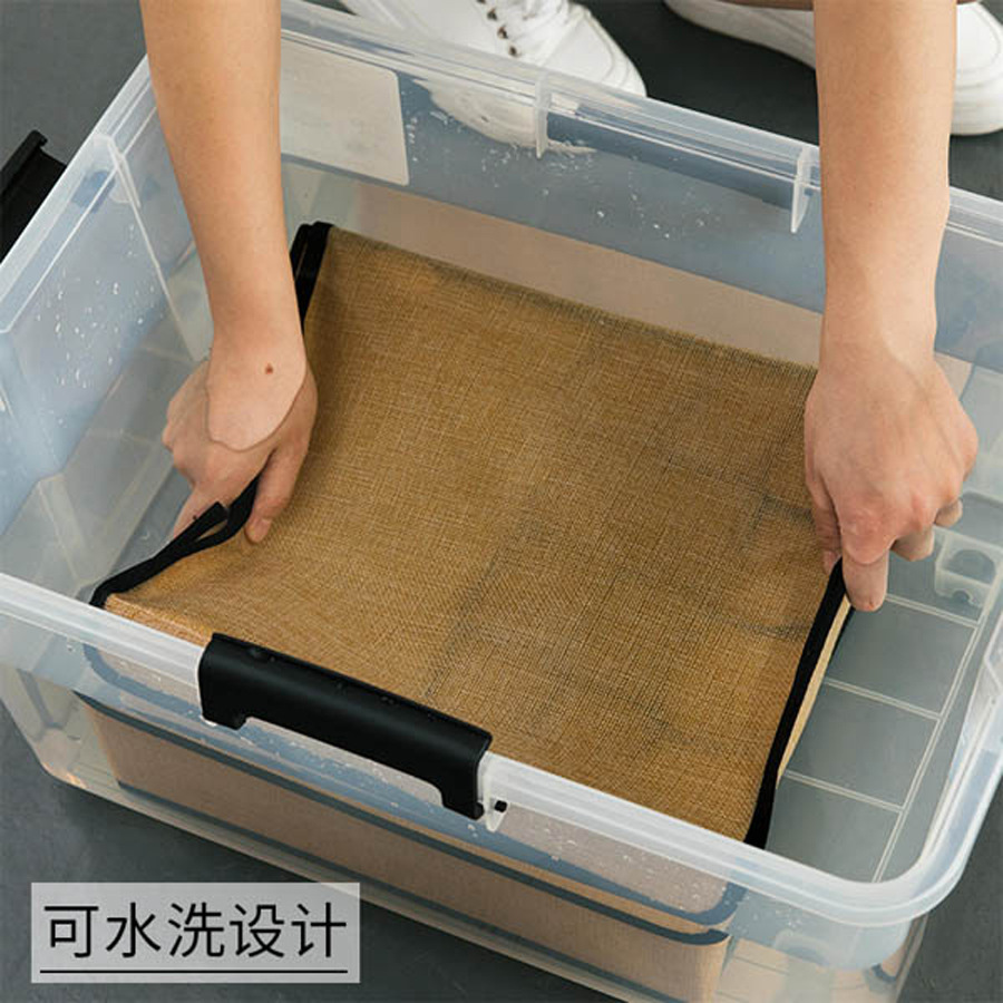 多功能內衣內褲收納盒 布藝有蓋整理箱可水洗