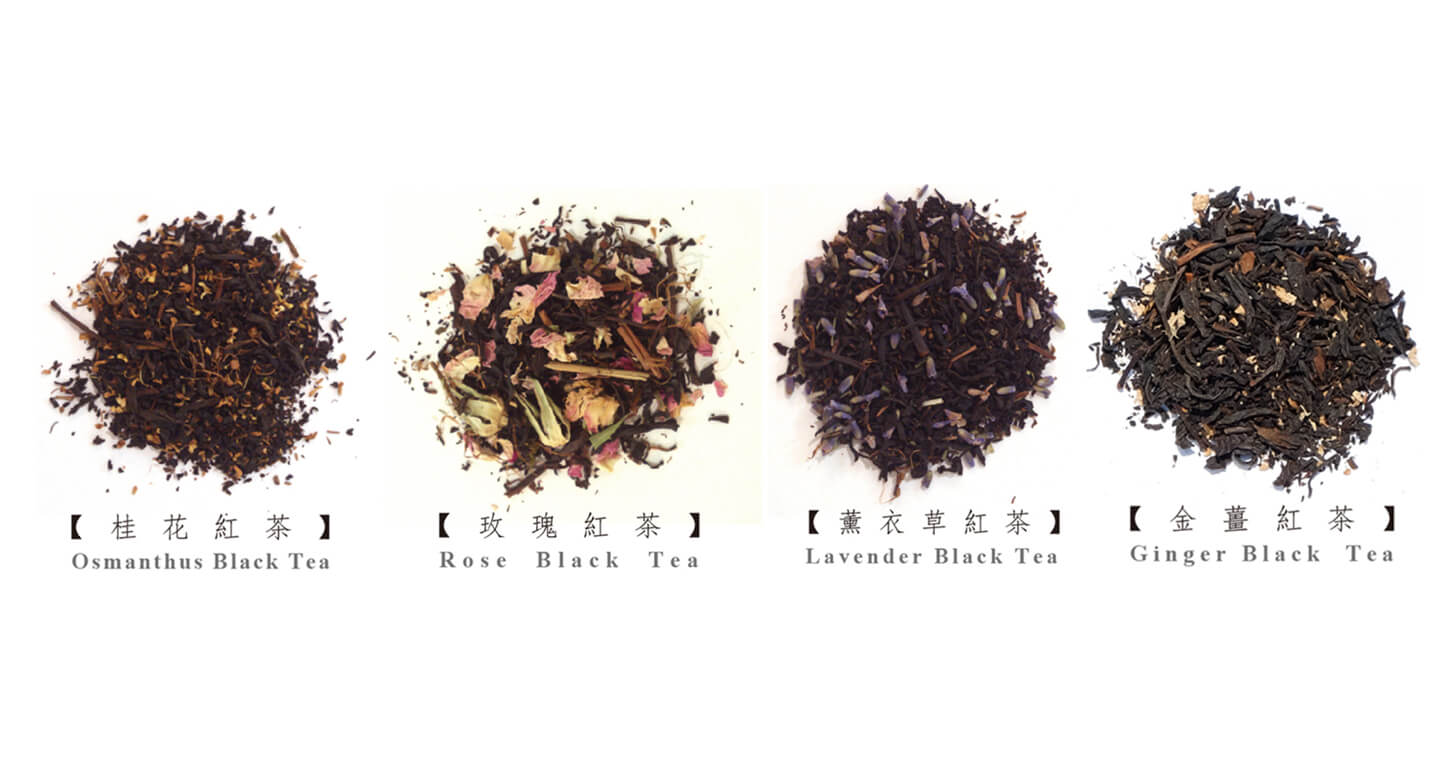無藏 - 【無花不茶】原葉花茶系列-紅茶款：玫瑰紅茶—3g三角茶包*10入裝*2袋