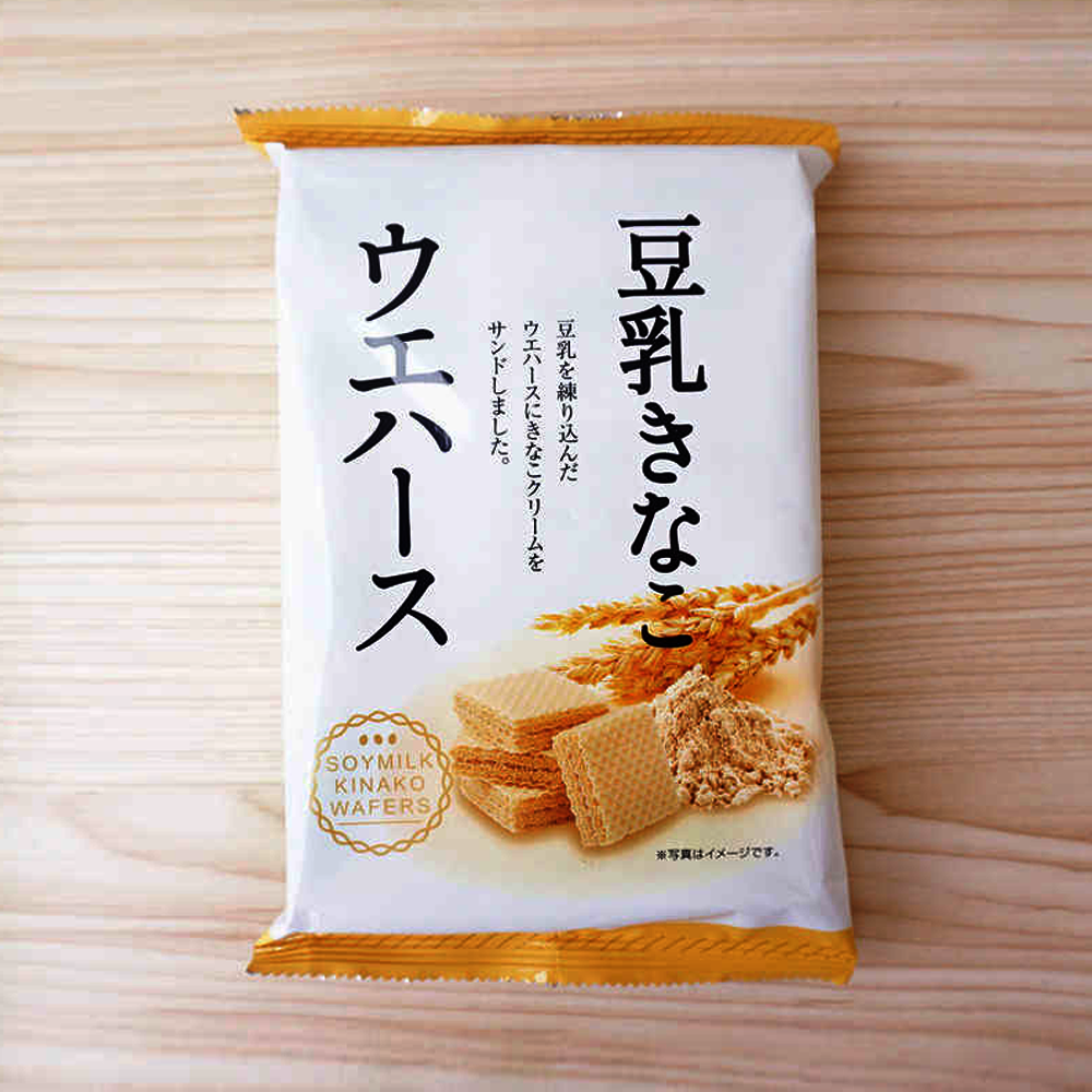 MIURA 三浦制果 香脆威化餅乾 豆乳黃豆味 30枚