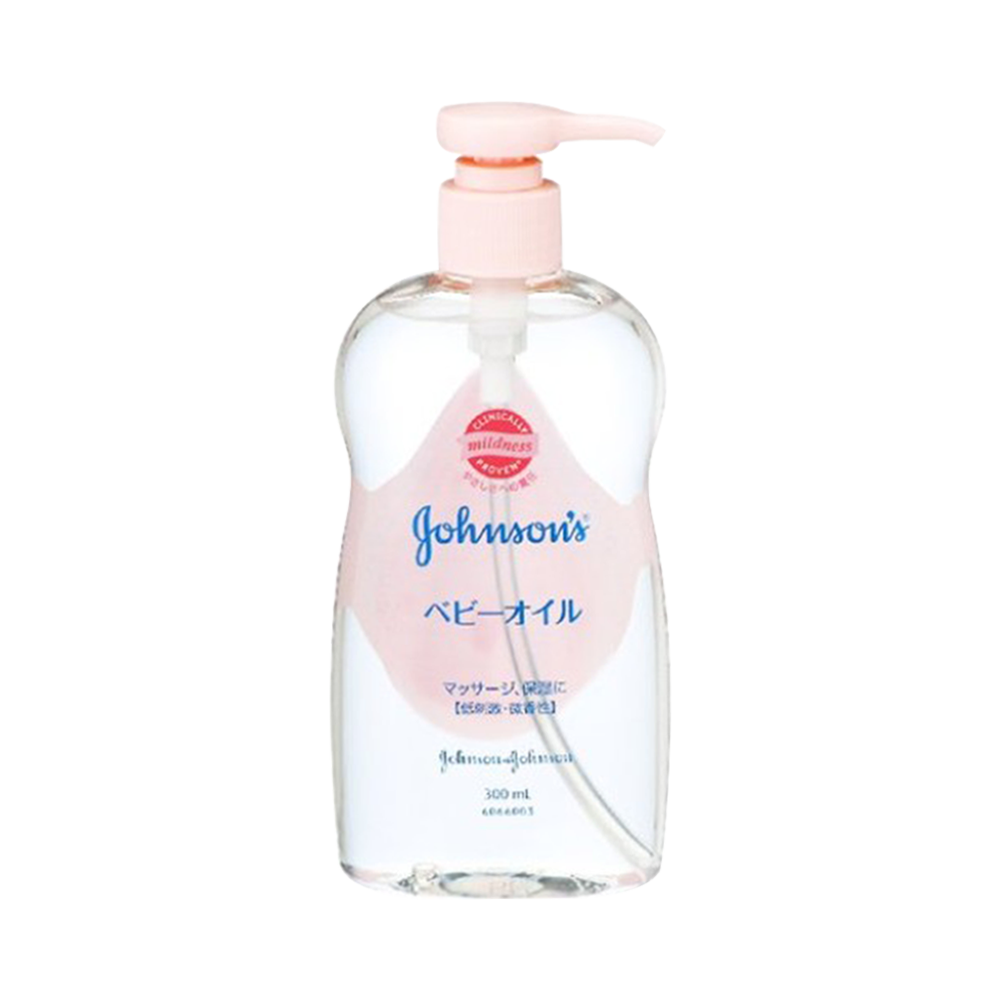 Johnson&Johnson 強生 低刺激嬰兒油 微香型 300ml