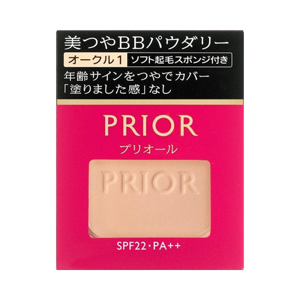 SHISEIDO 資生堂 PRIOR 美麗亮澤防曬BB粉餅 替換裝 #OC01 SPF22・PA++ 10g