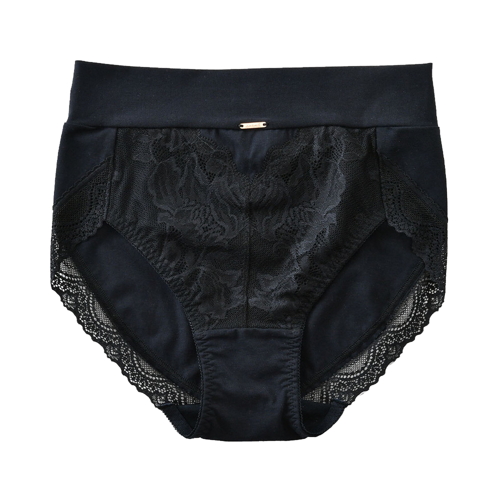 Sarah collection 伊莎貝拉文胸配套內褲（高腰款） 黑色