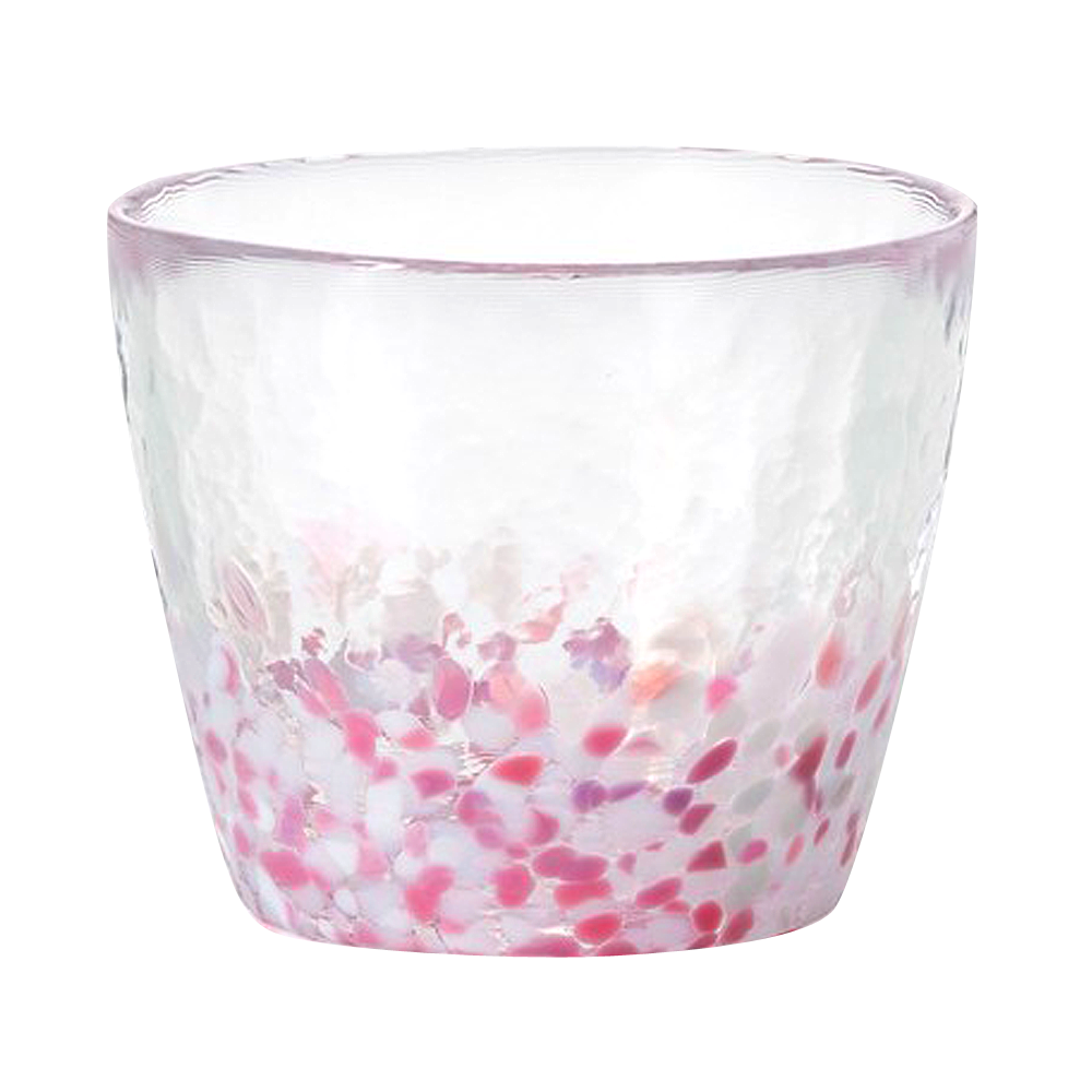 ISHIZUKA GLASS 石塚硝子 津輕 日系玻璃蕎麥豬口櫻花玻璃杯 F79437 2個