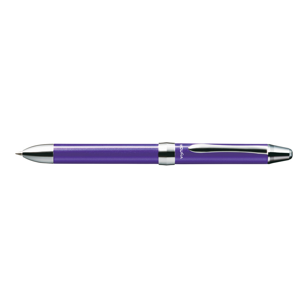 PENTEL 派通 VICUNA EX1系列多功能筆 圓珠筆2色+自動鉛筆  0.7 紫羅蘭筆桿 1支